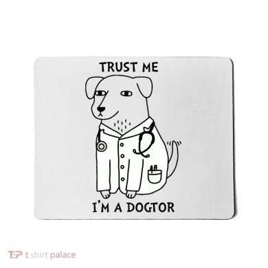Dogtor Dog Doctor Mousepad