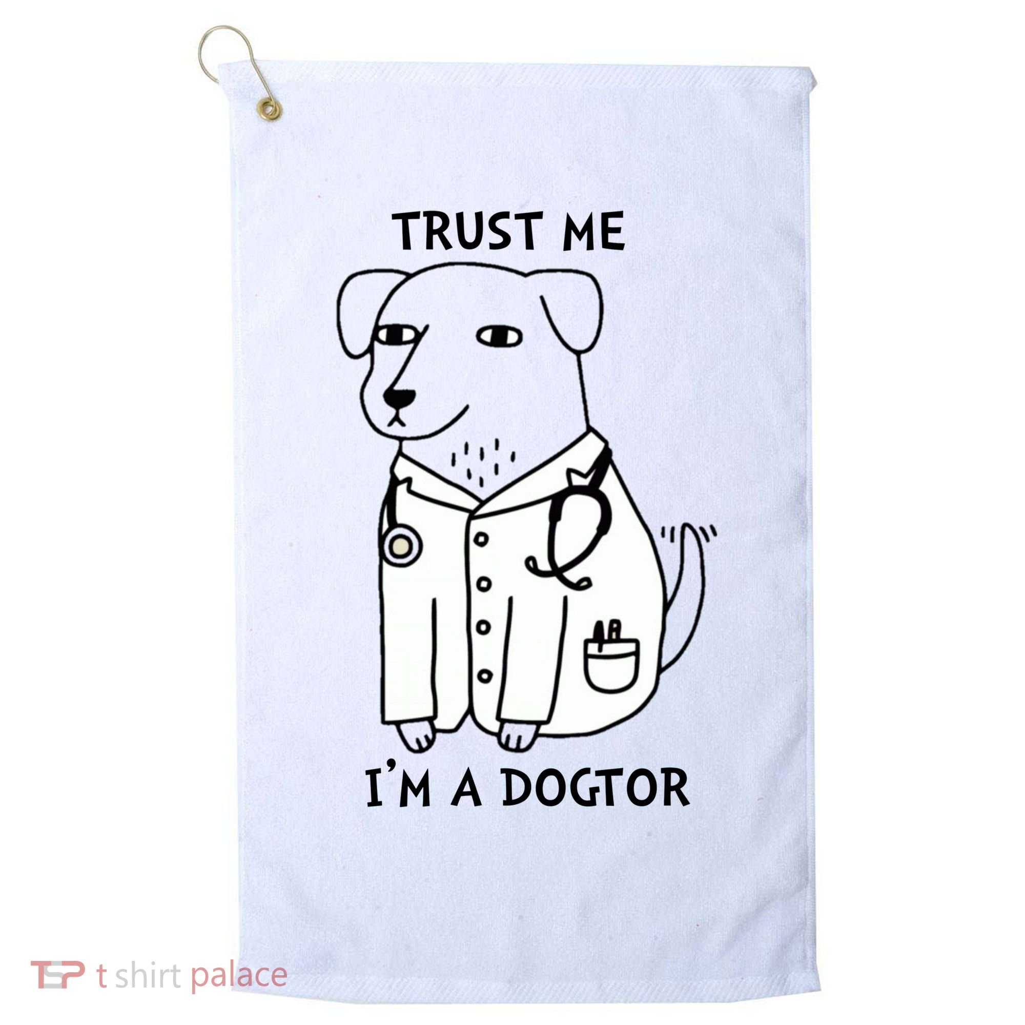Dogtor Dog Doctor Golf Towel