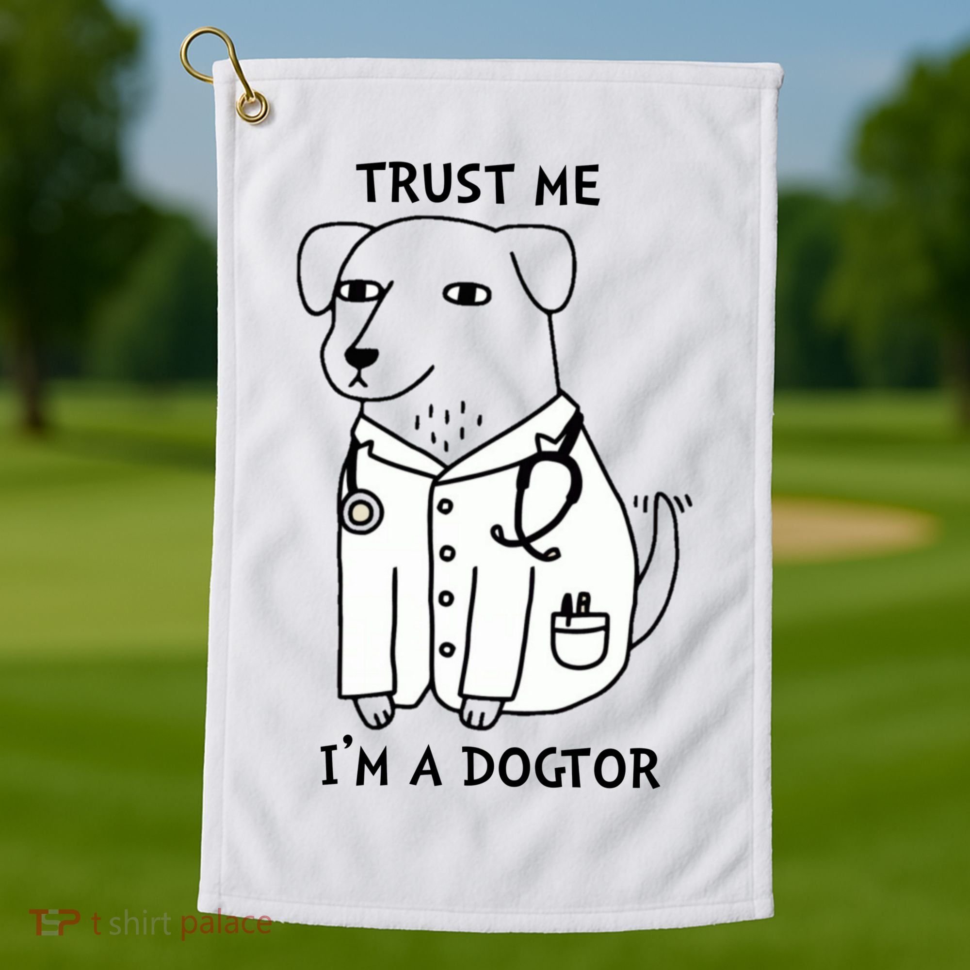 Dogtor Dog Doctor Golf Towel