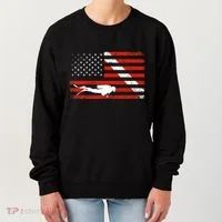 Diver Down Dive Flag Scuba Diving American Flag Women's Sweatshirt thumb 0
