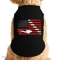 Diver Down Dive Flag Scuba Diving American Flag Doggie Tank thumb 0