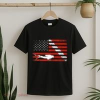 Diver Down Dive Flag Scuba Diving American Flag T-Shirt thumb 2