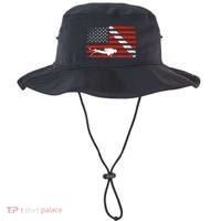 Diver Down Dive Flag Scuba Diving American Flag Bucket Hat thumb 0