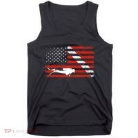 Diver Down Dive Flag Scuba Diving American Flag Tank Top thumb 0