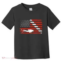 Diver Down Dive Flag Scuba Diving American Flag Toddler T-Shirt thumb 0