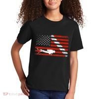 Diver Down Dive Flag Scuba Diving American Flag Kids T-Shirt thumb 2