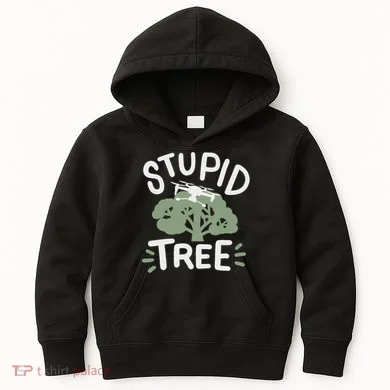 Drone Drones Drone Pilot Fpv Stupid Tree Kids Hoodie