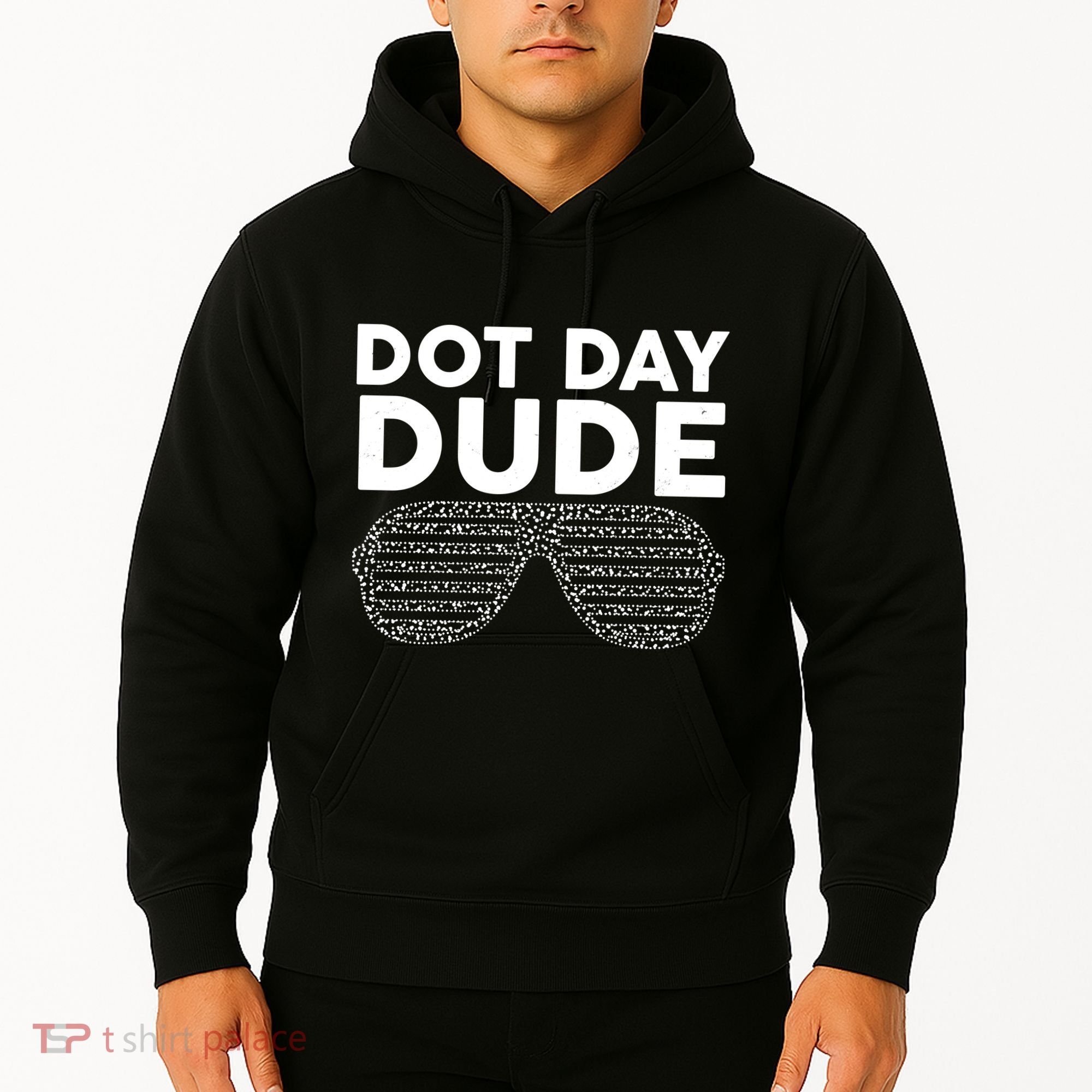 Dot Day Dude Shutter Shades Sunglasses Hoodie