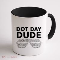 Dot Day Dude Shutter Shades Sunglasses Coffee Mug thumb 1
