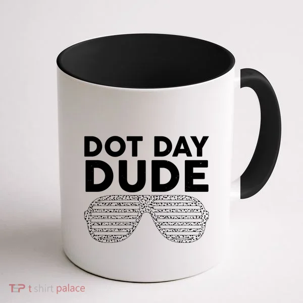 Dot Day Dude Shutter Shades Sunglasses Coffee Mug