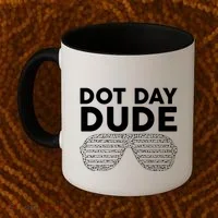Dot Day Dude Shutter Shades Sunglasses Coffee Mug thumb 2
