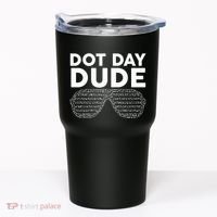 Dot Day Dude Shutter Shades Sunglasses Tumbler thumb 0