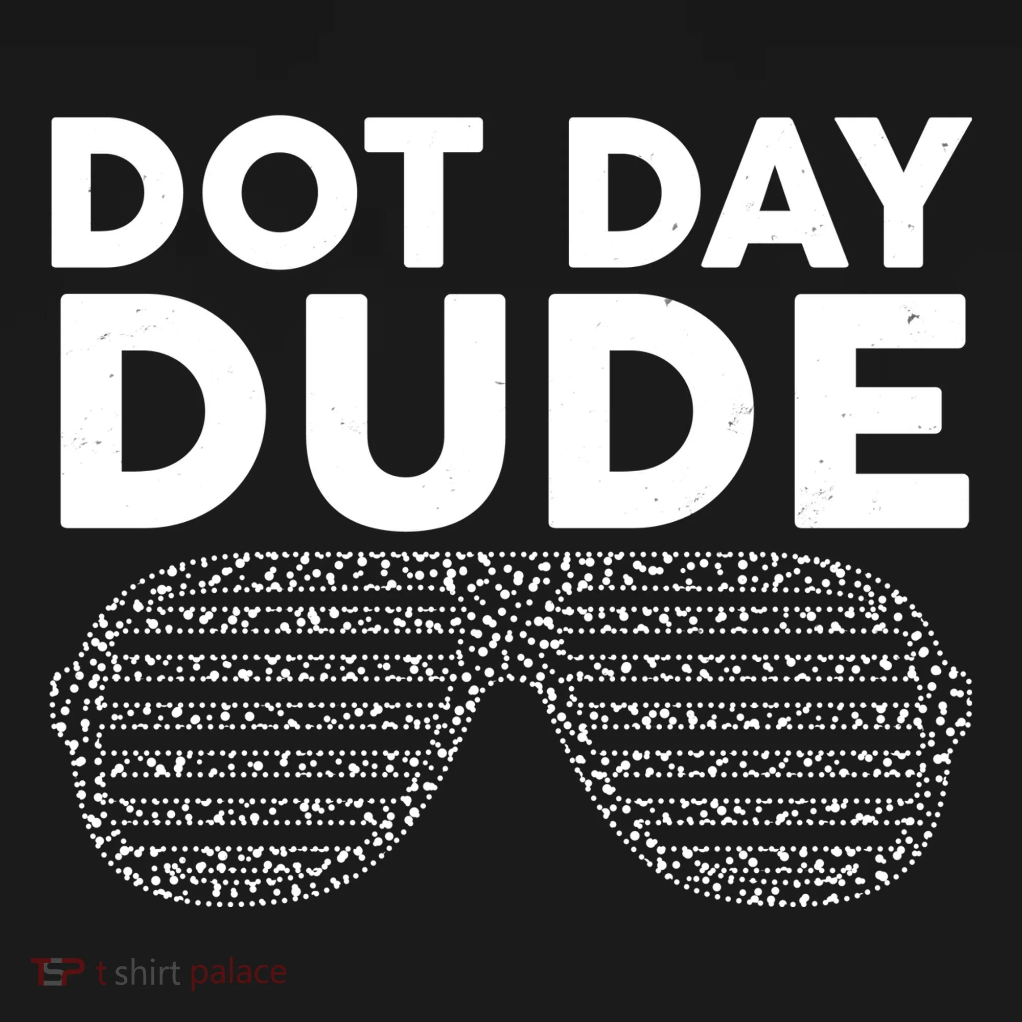 Dot Day Dude Shutter Shades Sunglasses Ornament