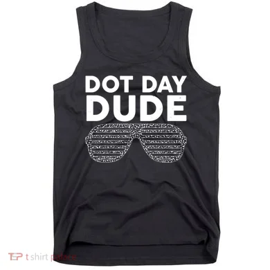 Dot Day Dude Shutter Shades Sunglasses Tank Top