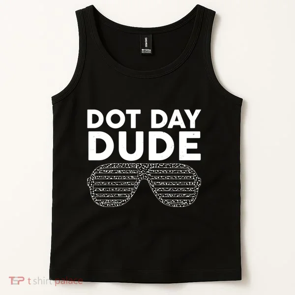 Dot Day Dude Shutter Shades Sunglasses Tank Top
