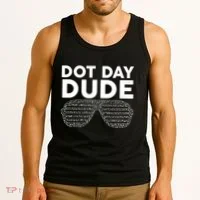 Dot Day Dude Shutter Shades Sunglasses Tank Top thumb 3