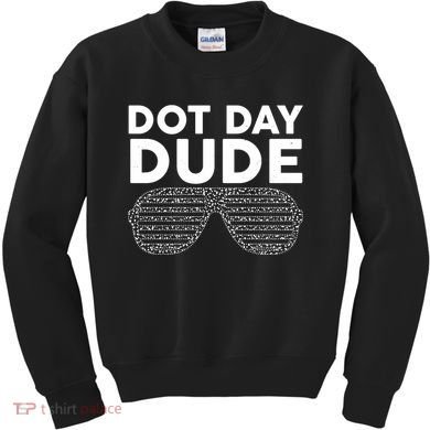 Dot Day Dude Shutter Shades Sunglasses Kids Sweatshirt
