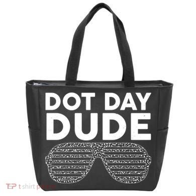 Dot Day Dude Shutter Shades Sunglasses Tote Bag