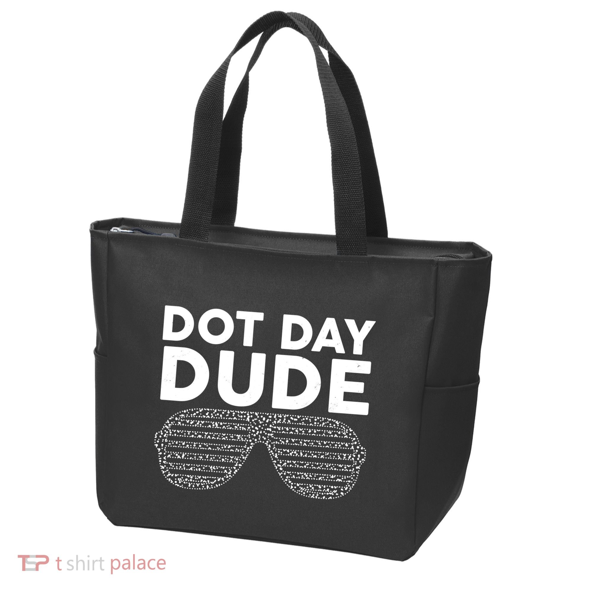 Dot Day Dude Shutter Shades Sunglasses Tote Bag