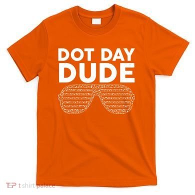 Dot Day Dude Shutter Shades Sunglasses T-Shirt