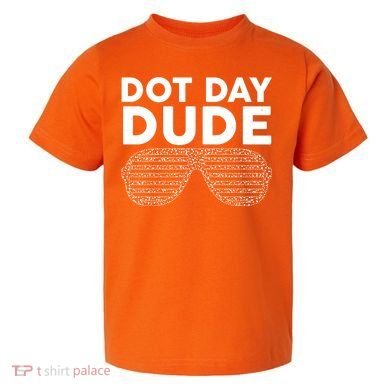 Dot Day Dude Shutter Shades Sunglasses Toddler T-Shirt