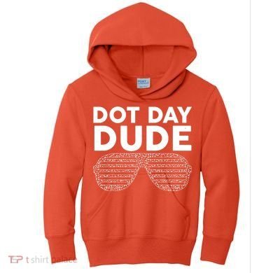 Dot Day Dude Shutter Shades Sunglasses Kids Hoodie