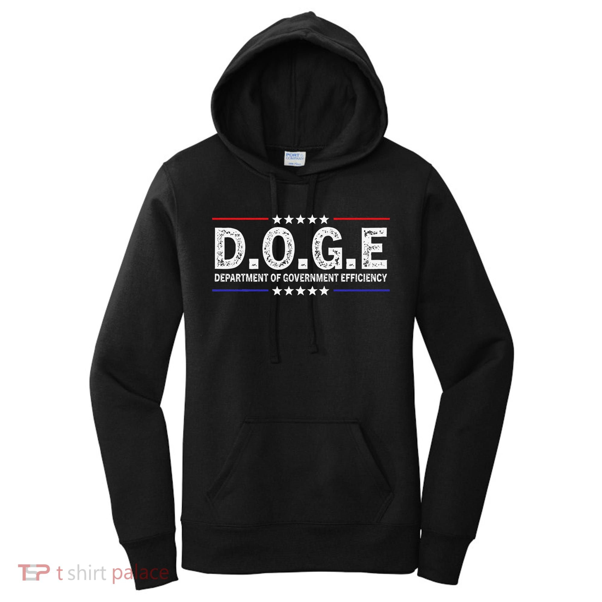 D.O.G.E Doge Department Of Government Efficiency Women's Hoodie