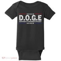 D.O.G.E Doge Department Of Government Efficiency Baby Bodysuit thumb 0