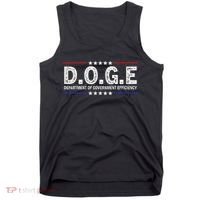 D.O.G.E Doge Department Of Government Efficiency Tank Top thumb 0