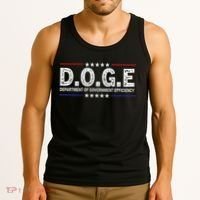 D.O.G.E Doge Department Of Government Efficiency Tank Top thumb 3
