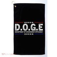 D.O.G.E Doge Department Of Government Efficiency Golf Towel thumb 0