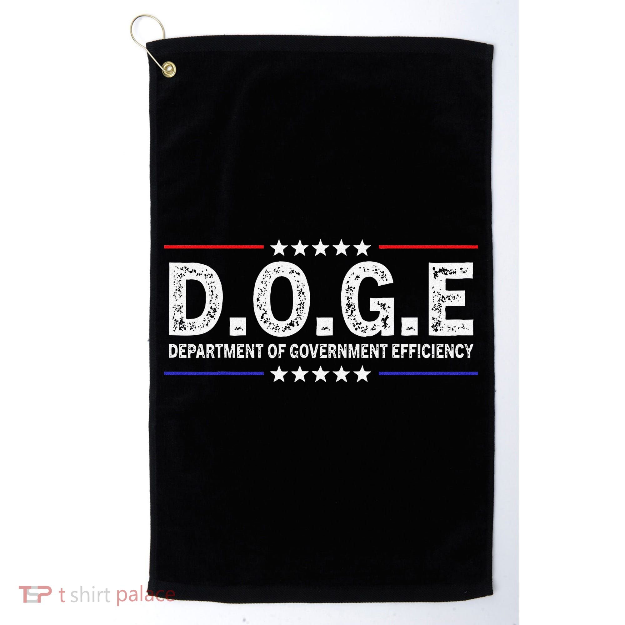 D.O.G.E Doge Department Of Government Efficiency Golf Towel