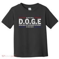 D.O.G.E Doge Department Of Government Efficiency Toddler T-Shirt thumb 0