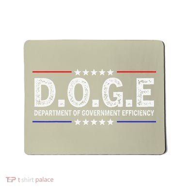 D.O.G.E Doge Department Of Government Efficiency Mousepad