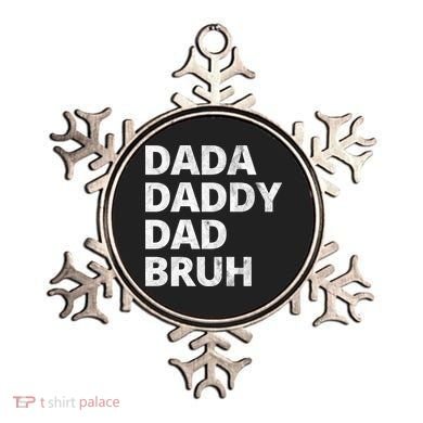 Dada Daddy Dad Bruh Vintage Funny Ornament