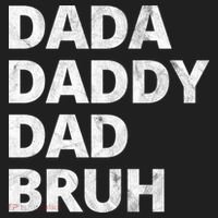 Dada Daddy Dad Bruh Vintage Funny Hat thumb 2