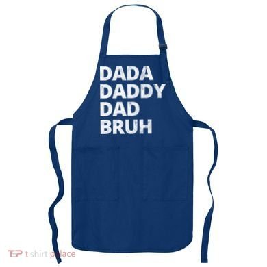 Dada Daddy Dad Bruh Vintage Funny Apron