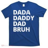 Dada Daddy Dad Bruh Vintage Funny T-Shirt thumb 0
