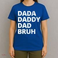 Dada Daddy Dad Bruh Vintage Funny T-Shirt thumb 4