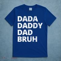 Dada Daddy Dad Bruh Vintage Funny T-Shirt thumb 5