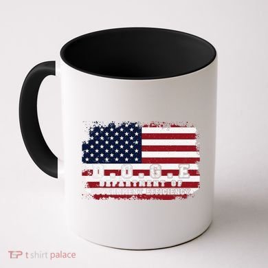 D.O.G.E. Doge Department Patriotic Office Worker Design Coffee Mug