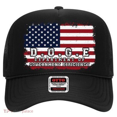 D.O.G.E. Doge Department Patriotic Office Worker Design Hat