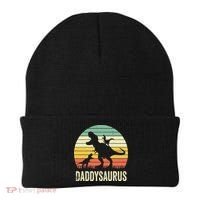 Daddy Dinosaur Daddysaurus 2 Father's Day Gift For Dad Beanie thumb 0