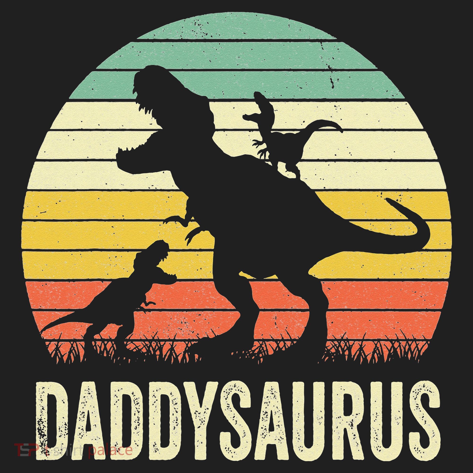 Daddy Dinosaur Daddysaurus 2 Father's Day Gift For Dad Beanie