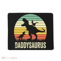 Daddy Dinosaur Daddysaurus 2 Father's Day Gift For Dad Mousepad thumb 0