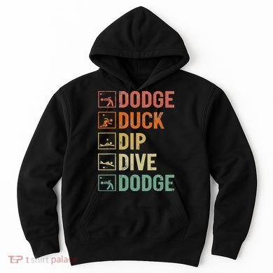Duck Dip Dive Dodge Gaga Ball Kit Dodgeball Game Hoodie