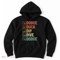 Duck Dip Dive Dodge Gaga Ball Kit Dodgeball Game Hoodie thumb 0