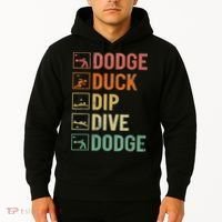 Duck Dip Dive Dodge Gaga Ball Kit Dodgeball Game Hoodie thumb 2