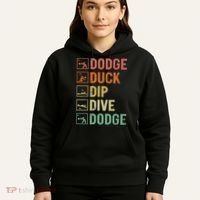Duck Dip Dive Dodge Gaga Ball Kit Dodgeball Game Hoodie thumb 5