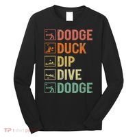 Duck Dip Dive Dodge Gaga Ball Kit Dodgeball Game Long Sleeve Shirt thumb 0